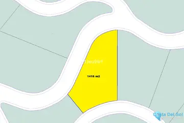 1416m2 Plot for Sale in La Cala Golf-62066