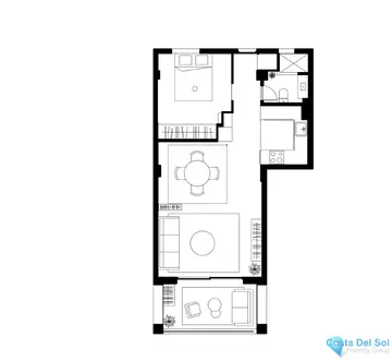1 bedroom Apartment for Sale in Torreblanca-64937